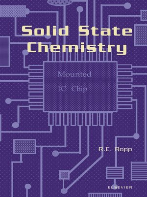 cover image of Solid State Chemistry